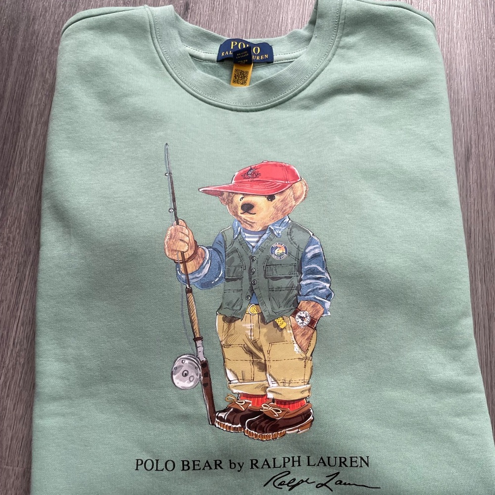 Polo Bear Fleece Sweatshirt